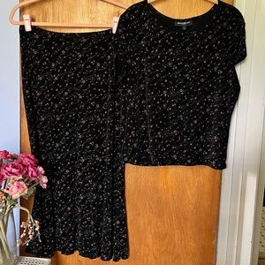 Two piece skirt & top set LP